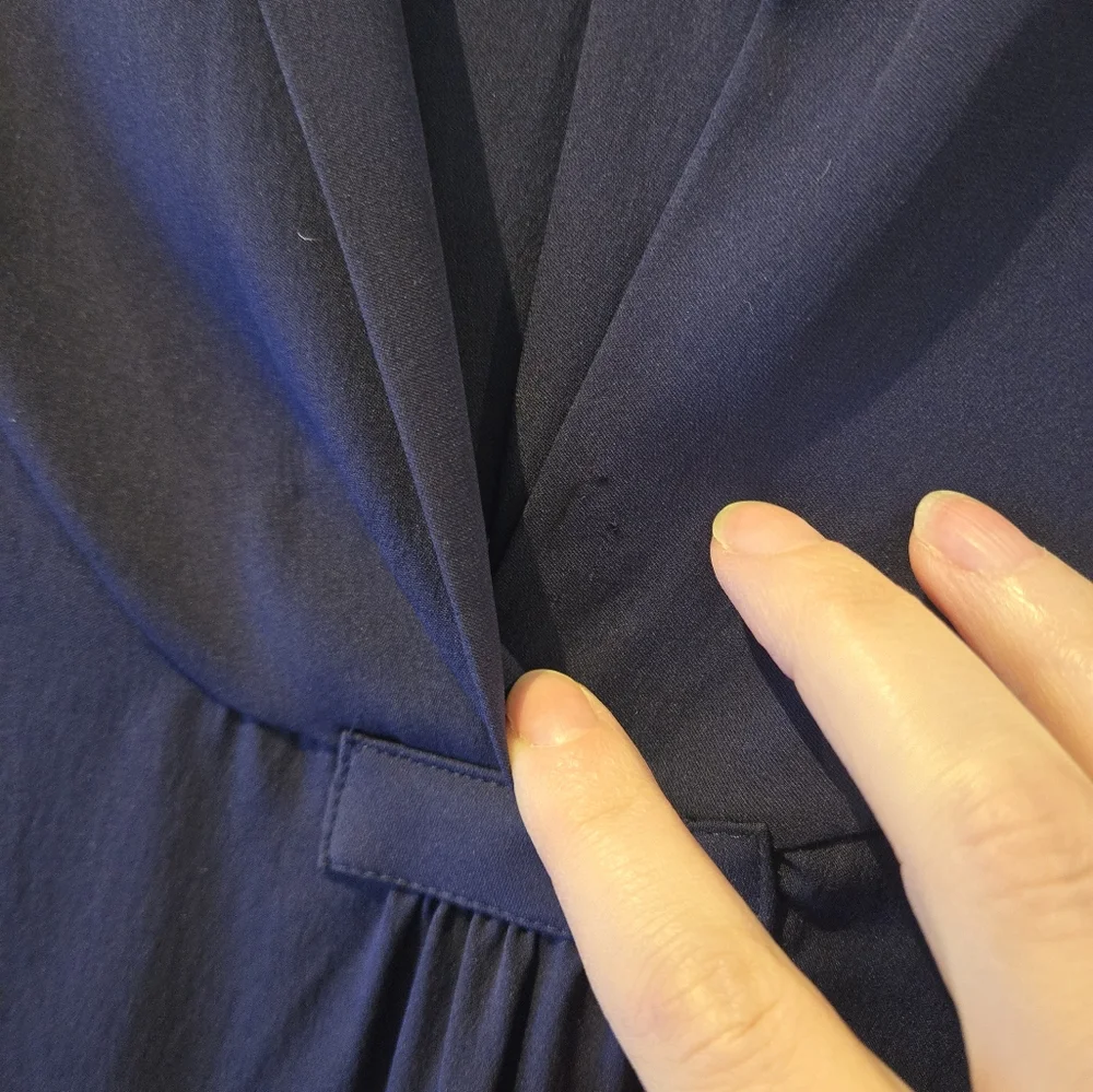Theory Blue Blouse Size Small - Picture 6 of 8